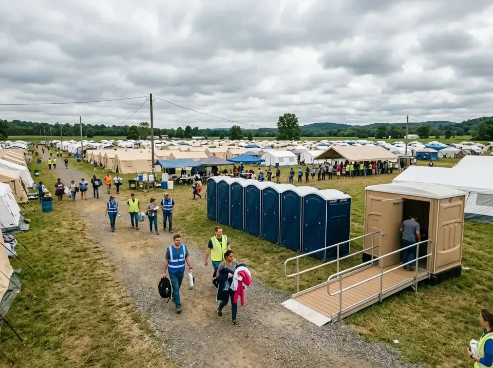 disaster-relief-camp-restrooms-010 — frequently asked questions, Dumpster & Portable Bathrooms Rental in Wheeling, WV